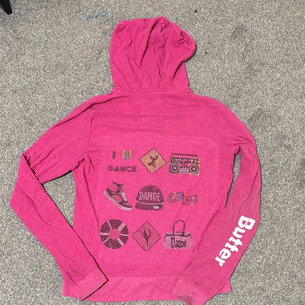 Pink Butter Sweater- Dance Theme